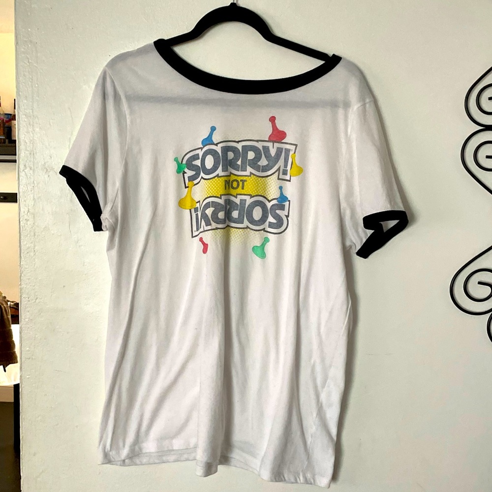 Torrid Sorry tee